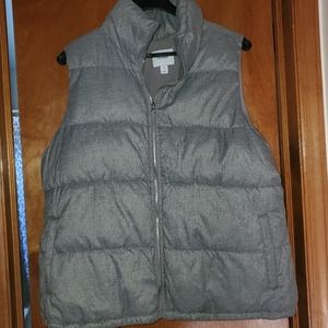 🌚 Grey Puffer Vest🌚
